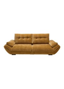Bigsofa Vivo Goldfarben Textil Goldfarben