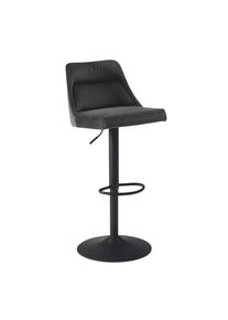 Barhocker Wl6.999 Textil Grau