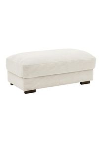 Hocker Pedro Creme Creme Textil