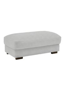 Hocker Pedro Hellgrau Hellgrau Textil