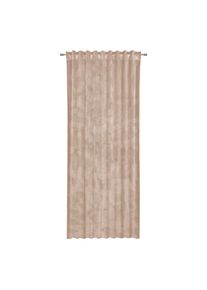 Fertigvorhang Viola Beige Ca. 140x245cm blickdicht