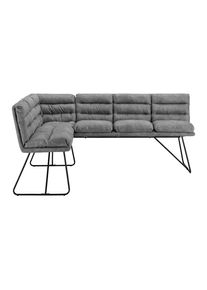 Sitzbank Kona Kona Metall, Textil, Holz Grau
