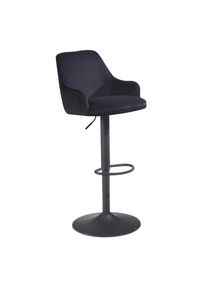 Barhocker Wl7.007 Textil Schwarz