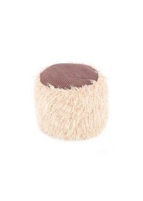 Kayoom Pouf K29wa Beige Kunststoff