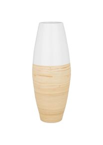 Vase Naturelle Weiss/natur 50 cm