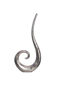 Dekovase Dekovase Spirale Silber