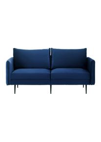Sofa Blau, "yara", Samt