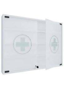 Medizinschrank Hustila L 80/60/10 cm