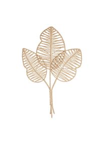 Dekopflanze Leaf Naturfarben
