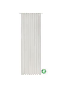 Fertigvorhang Bio-luise 2 Stk. In Weiss Ca. 140x255-267cm halbtransparent