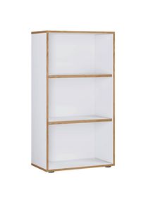Aktenregal Salia B60 Honigeiche/weiss 60/110/33 cm
