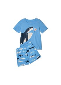 Tchibo - 2 Kinder-Shorty-Pyjamas - Gr. 122/128 - orange/print