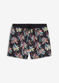 Badeshorts kurz in schwarz, Gr&ouml;sse 140/146, bonprix