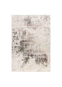 Vintage-Teppich , Grau , Textil , Abstraktes , rechteckig , 200x290 cm , f&uuml;r Fussbodenheizung geeignet , Teppiche & B&ouml;den, Teppich, Vintageteppich