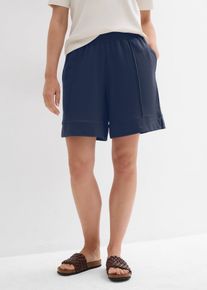 Sweat-Shorts aus Baumwoll-Mix in blau, Gr&ouml;sse 52/54 (XXL), bonprix