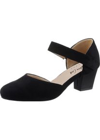 Andrea Conti Damen Pumps mit Klettverschluss schwarz
