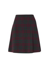 Tchibo - Karierter Jacquard-Rock - Damen - Gr. XL - dunkelgr&uuml;n/jacquard