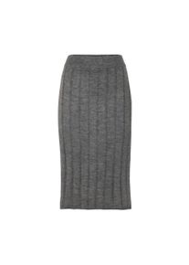 Tchibo - Gerippter Strickrock - Damen - Gr. S - grau