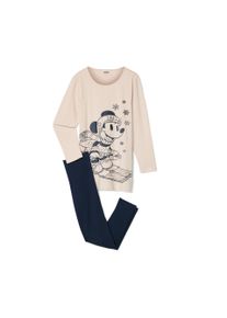 Tchibo - Kinder-Pyjama &raquo;Mickey and Friends&laquo; - Jungen - Gr. 134/140 - wei&szlig;/print
