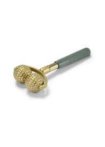 Tchibo - Rouleau de massage h&eacute;risson t&eacute;lescopique - vert