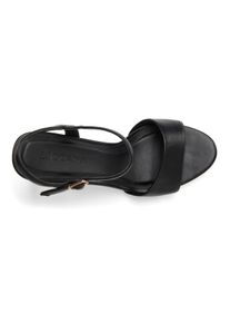 Lascana Witt Damen High-Heel-Sandalette, schwarz, Gr&ouml;&szlig;e 38, 100% Leder
