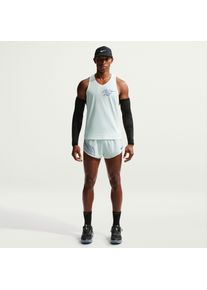 Nike Herren Aeroswift Dri-Fit ADV Graphic 2-Brief Shorts gr&uuml;n