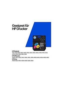 HP 302/304 - 2 ml - pigmentiertes Schwarz - original