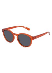 Polaroid PLD 8075/S | Kinder-Sonnenbrille | Panto | Fassung: Kunststoff Orange | Glasfarbe: Grau