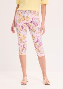 Capri-Hose in rosa, Gr&ouml;sse 40, 97% Baumwolle, bonprix
