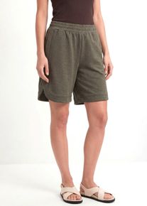 Weite Sweat-Shorts aus Baumwoll-Mix in gr&uuml;n, Gr&ouml;sse 56/58 (3XL), bonprix