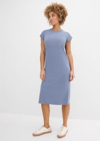 Shirtkleid aus Viskose-Mix in blau, Gr&ouml;sse 40/42 (M), bonprix