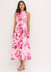 Kleid mit weitem Rock in rosa, Gr&ouml;sse 40/42 (M), bonprix