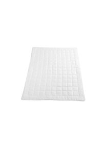 Billerbeck Sommerduvet , Weiss , Textil , Uni , F&uuml;llung: Wildseide,Wildseide , 160x210 cm , Made in Hungary , Heimtextilien, Kopfkissen & Duvets, Duvets, Sommerdecken