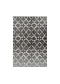 Kayoom Flachwebeteppich Monroe 100 Anthrazit 120/170 cm
