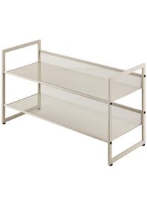 Xora Schuhregal , Kaschmir , Kunststoff , 72x42.7 cm , Garderobe, Schuhaufbewahrung, Schuhregale