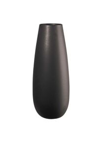 Asa Vase , Schwarz , Keramik , 45 cm , Dekoration, Vasen, Keramikvasen