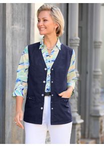 WITT Damen Funktionsweste in Microfaser-Qualit&auml;t, marine, Gr&ouml;&szlig;e 42, 100% Polyester