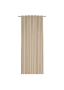 W&auml;rmeschutzvorhang Anton Beige Ca. 135x255cm Verdunkelung