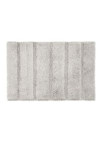 Badematte Stripe In Silberfarben Ca. 60x90cm Silberfarben 60/90 cm