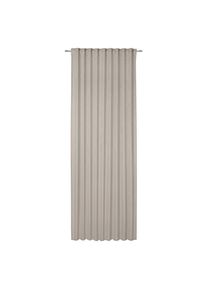 Fertigvorhang Ben Taupe Ca. 135x245cm halbtransparent