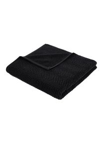 Duschtuch Ocean Schwarz Ca. 67x140cm Schwarz 67/140 cm