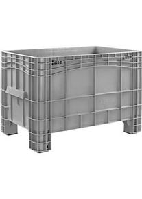 Stapel- und Transportgrossbeh&auml;lter 285 L, H 1040 x B 640 x H 670 mm, Lebensmittelecht, von -40&deg;C bis +60&deg;C, 4 Standf&uuml;sse