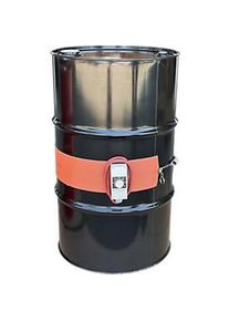 Kuhlmann Fass-Heizg&uuml;rtel, analog, f&uuml;r 105-l-Stahlf&auml;sser, 800 W, 0-120 &deg;C, IP54, B 1380 x T 3 x H 115 mm, Silikon, rot