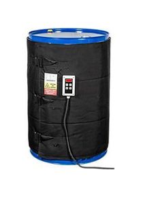 Kuhlmann Fass-Heizmantel, digital, f&uuml;r 200-220 l Stahl- oder Kunststoff-F&auml;sser, 1200 W, 0-90&deg;C, IP40, B 1990 x T 10 x H 800 mm, schwarz