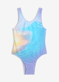 Maillot 1 pi&egrave;ce en violet pour filles, Taille 128/134, Couleur/Motif: lavande clair, bonprix