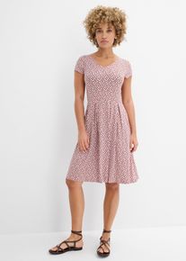 Jerseykleid aus Viskose-Mix in rosa, Gr&ouml;sse 36/38 (S), bonprix