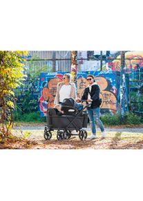 Pinolino&reg; Kindersitzerh&ouml;hung, f&uuml;r Klappbollerwagen &raquo;Cruiser&laquo; grau anthrazit