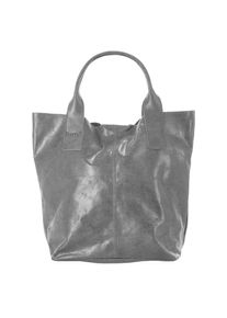 FORTY&deg; FORTY&deg; Shopper, echt Leder, Made in Italy schwarz Taschen