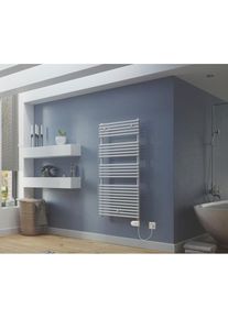 XIMAX Elektrischer Badheizk&ouml;rper &raquo;Tec, 720 mm x 580 mm&laquo;, 300 Watt, Heizstab Typ 3, Wei&szlig; wei&szlig;