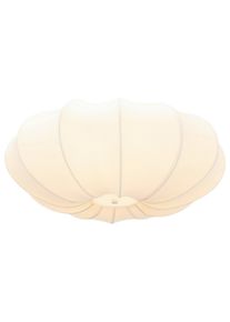 Collett's Monde Deckenleuchte , Beige , Metall, Textil , rund , 20 cm , RoHS, CE , Textilschirm , Lampen & Leuchten, Innenbeleuchtung, Deckenlampen, Deckenlampen